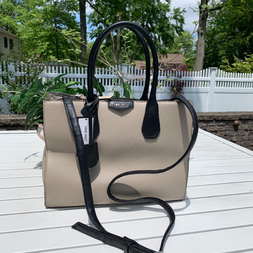 NINE WEST Jemima Tote Crossbody Purse Hand Bag
